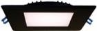 Lotus EOL - 6" Slim Square Original Series 14W 120V 110° CRI 80 Wet Type IC Air-Tight | LY6S/30K/WH