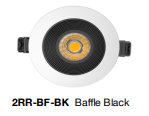 2" Recessed Economy LED Round and Square 8W 3CCT