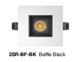 2" Recessed Economy LED Round and Square 8W 3CCT