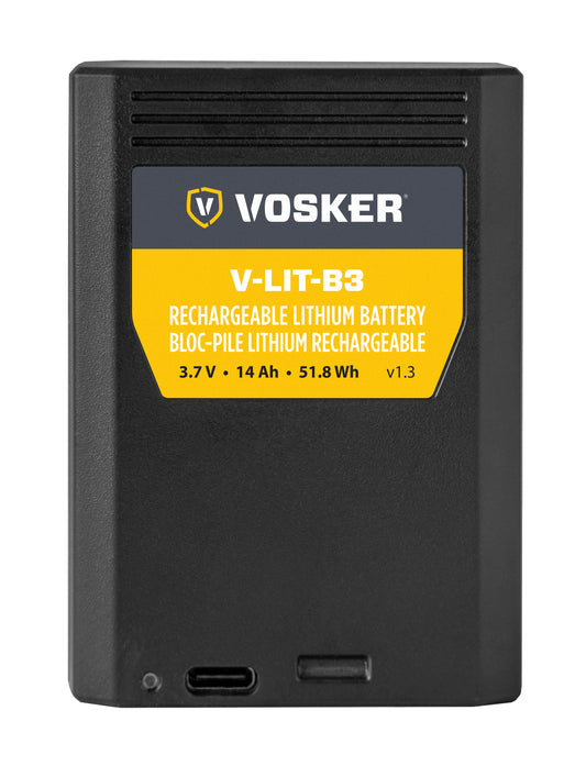 Rechargeable lithium battery pack for VOSKER 300 | V-LIT-B3