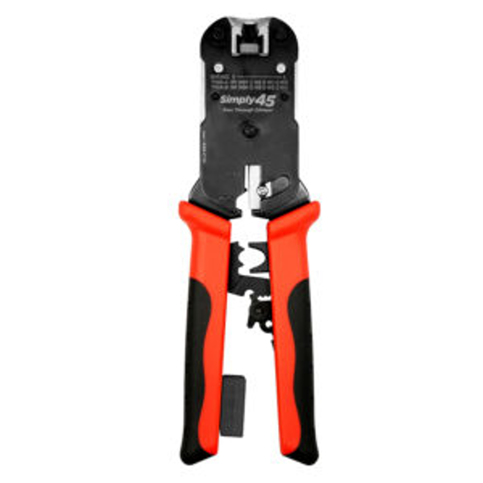 ProSeries Heavy Duty RJ45 Crimp Tool for all S45 brand UTP & STP RJ45 Modular Plugs | S45-C101