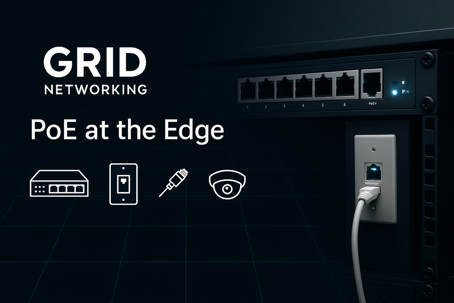 GRID POE-Jack® in Canada: How Active Wall Plates Cut Cabling by Up to 75%