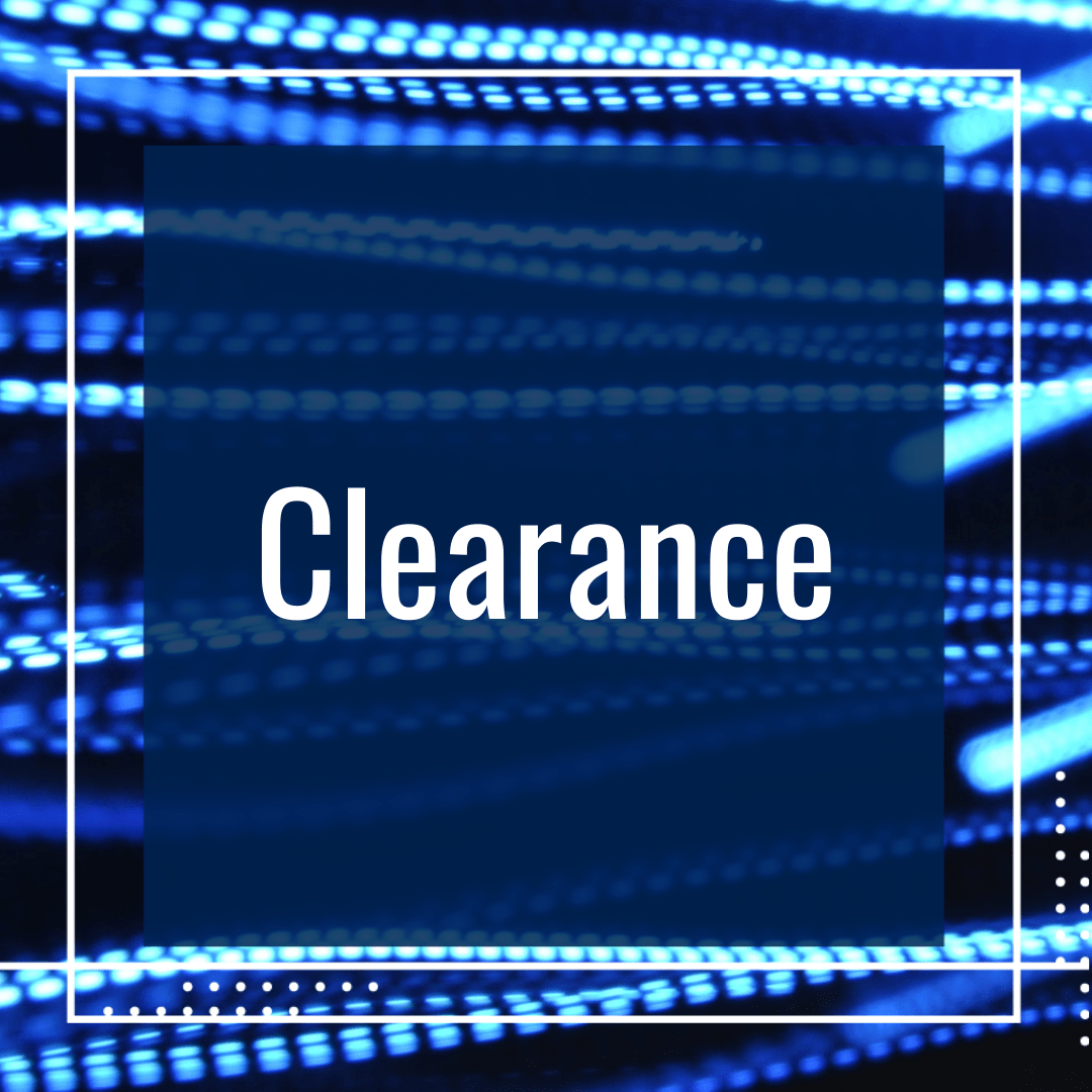 Clearance - Simply Controlled