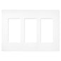 Lutron Claro 3-Gang Screwless Wall Plate | SC-3