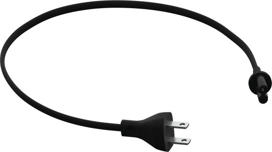 Power Cable I 19.7 in (.5 m) Black | PCBMSUS1BLK
