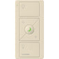 Lutron Pico Wireless Remote with Nightlight (3-button raise/lower, light icons) | PJN-3BRL-GXX-L01