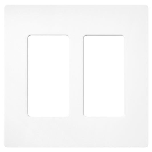 Lutron Claro 2-Gang Screwless Wall Plate | SC-2