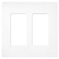 Lutron Claro 2-Gang Screwless Wall Plate | SC-2