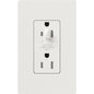 Lutron Half Dimming Tamper-Resistant Receptacles - 15A 120/125V | CAR-15-HDTR-XX