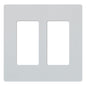 Lutron Claro 2-Gang Screwless Wall Plate | SC-2