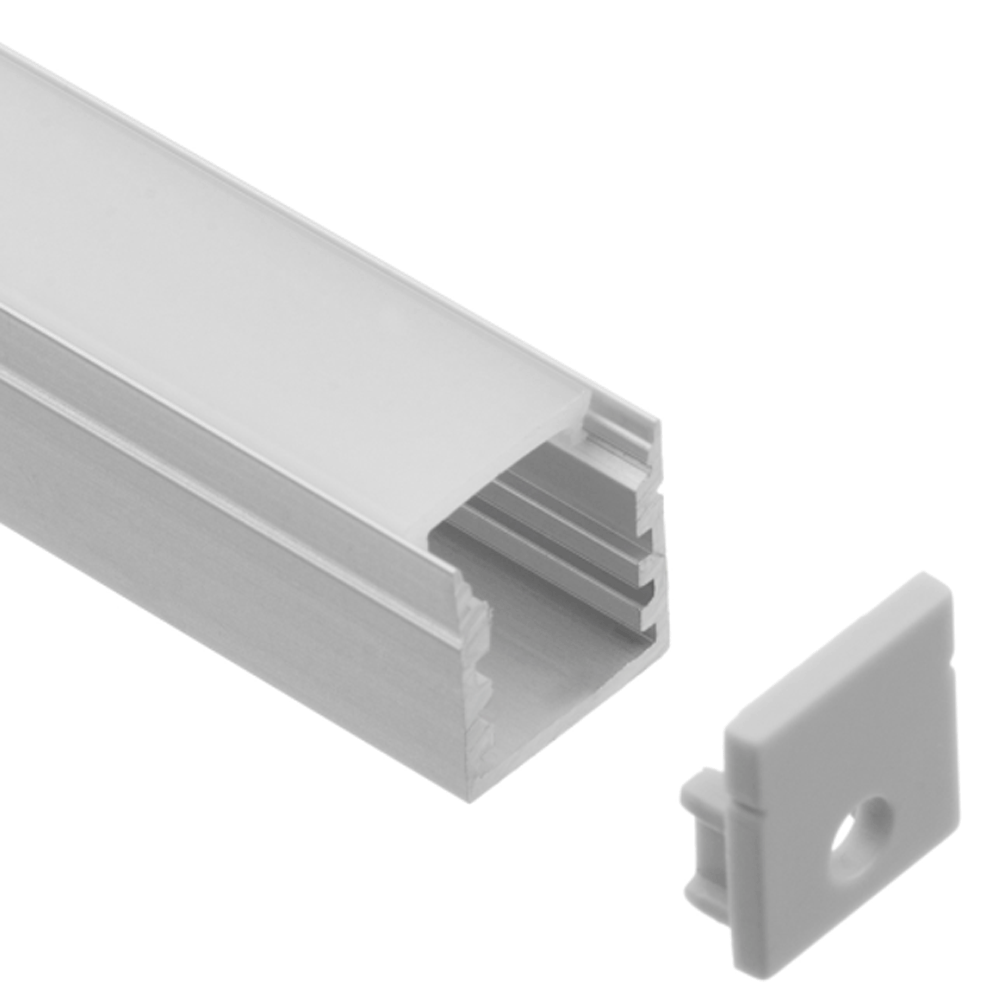 10 pieces of 4 ft Surface Mount Aluminum Profile 14 x 15 mm| LH-1415