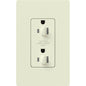 Lutron Dual Dimming Tamper-Resistant Receptacles - Satin Color 20A 120/125V | SCR-20-DDTR-XX
