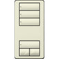 Lutron RadioRA 2 Wall-mount Designer Keypads (3 Scene with Raise/Lower Keypad) | RRD-W3S-XX