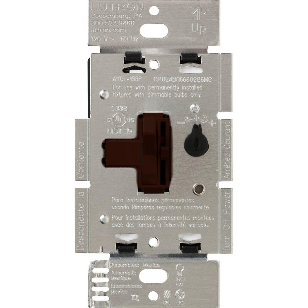 Lutron Ariadni LED+ Dimmer Switch 250W LED / 600W Inc/Hal - Single-Pole/3-Way | AYCL-253P