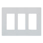 Lutron Claro 3-Gang Screwless Wall Plate | SC-3
