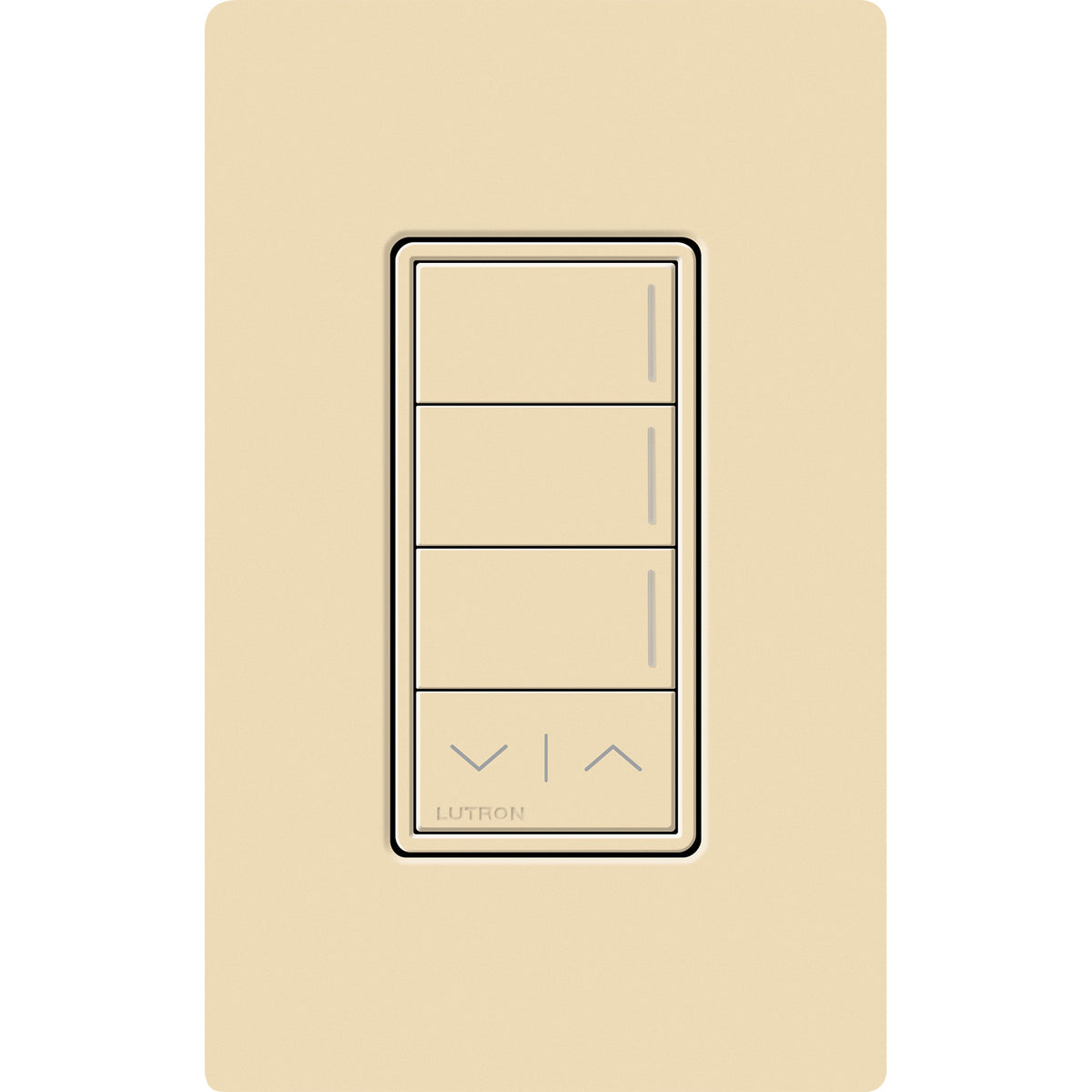 Lutron RadioRA3 3-Button Sunnata Keypad with Raise/Lower | RRST-W3RL-XX