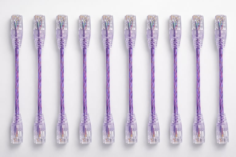 Product image for Grid Networking POEJK6A-030-VI - Violet