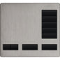 Lutron Replacement Faceplate for HomeWorks 5-Button Tabletop Keypad | LFK-T5RL