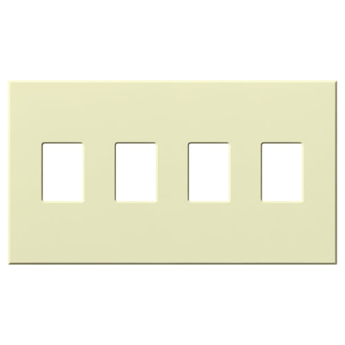 Lutron Vareo 3-Gang Architectural Wall Plate | For 3 Dimmers or Switches | VWP-3