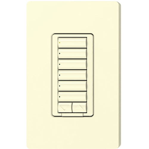 Lutron RadioRA 2 Wall-mount Designer Keypads (6 Button with Raise/Lower) | RRD-W6BRL-XX