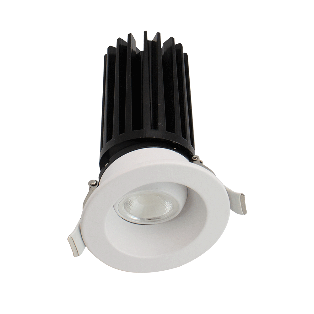2″ Round Gimbal LED 11W | LED - 2 - S11W - EY - Simply Controlled