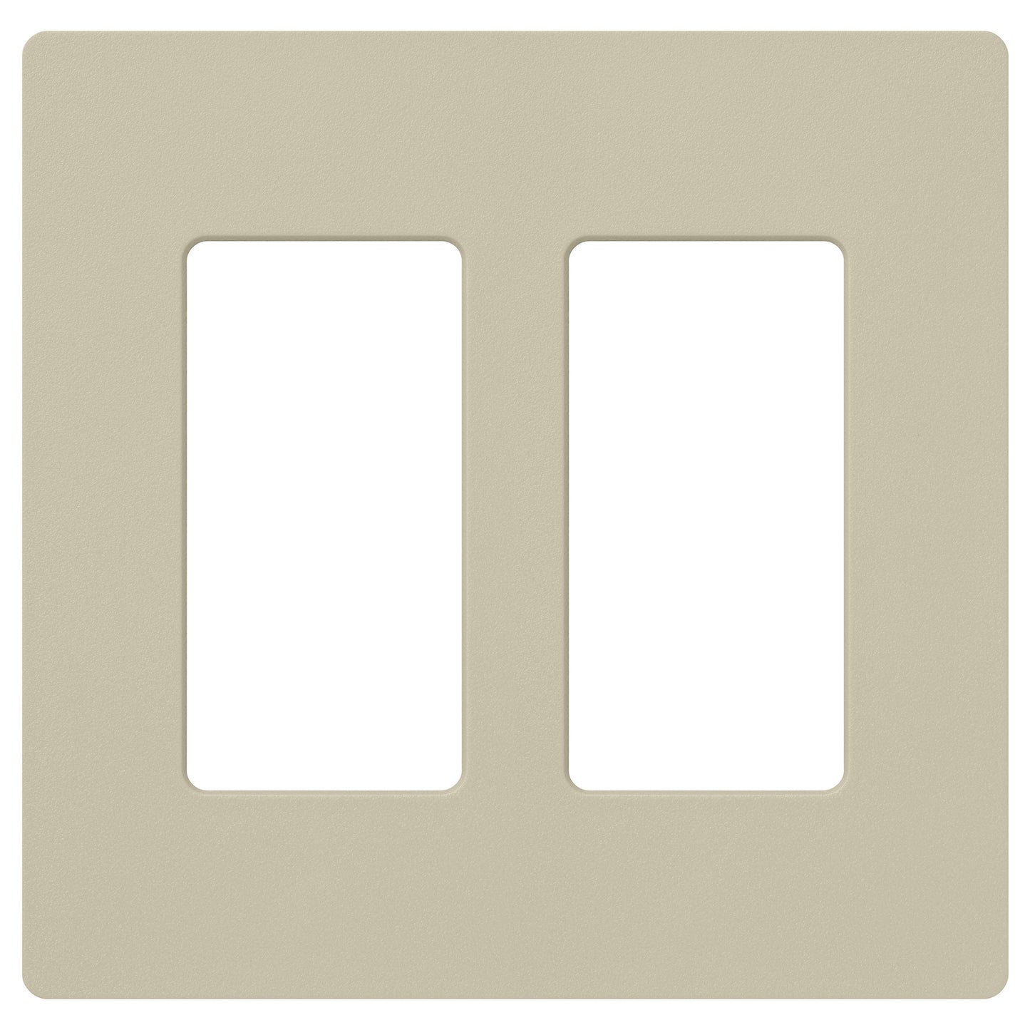 Lutron Claro 2-Gang Screwless Wall Plate | SC-2