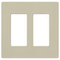 Lutron Claro 2-Gang Screwless Wall Plate | SC-2