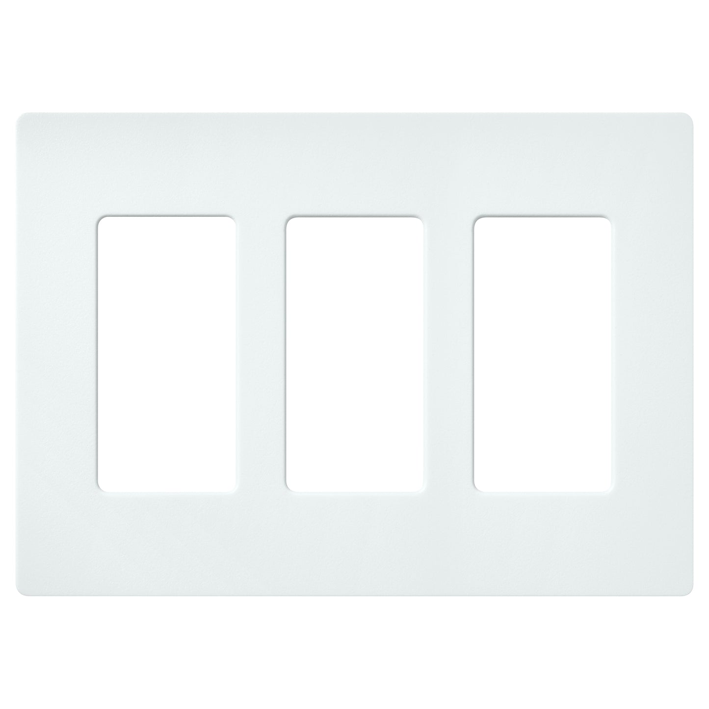 Lutron Claro 3-Gang Screwless Wall Plate | SC-3