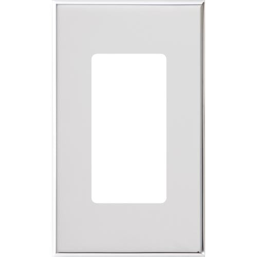 Lutron Nova T Single-Gang Wall Plate for Small Accessories | NT-R3-NFB