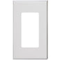 Lutron Nova T Single-Gang Wall Plate for Small Accessories | NT-R3-NFB