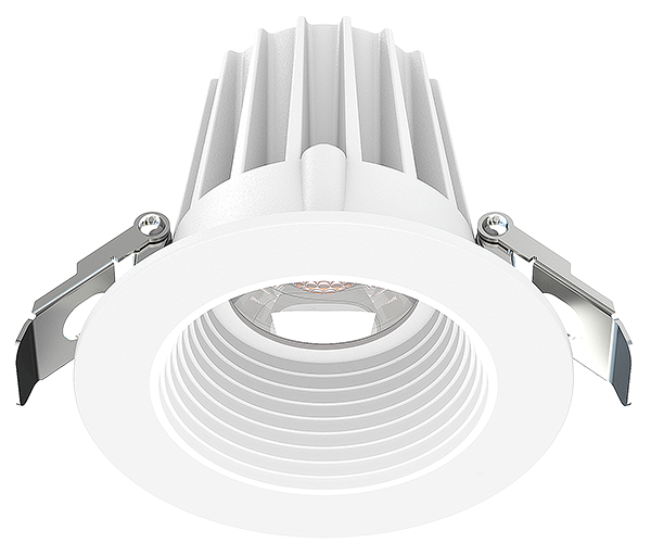 Lotus EOL - 2" Recessed Economy LED Round and Square 8W 3CCT | JXL-COB02-S08W-CCT-2SR-SM-WH