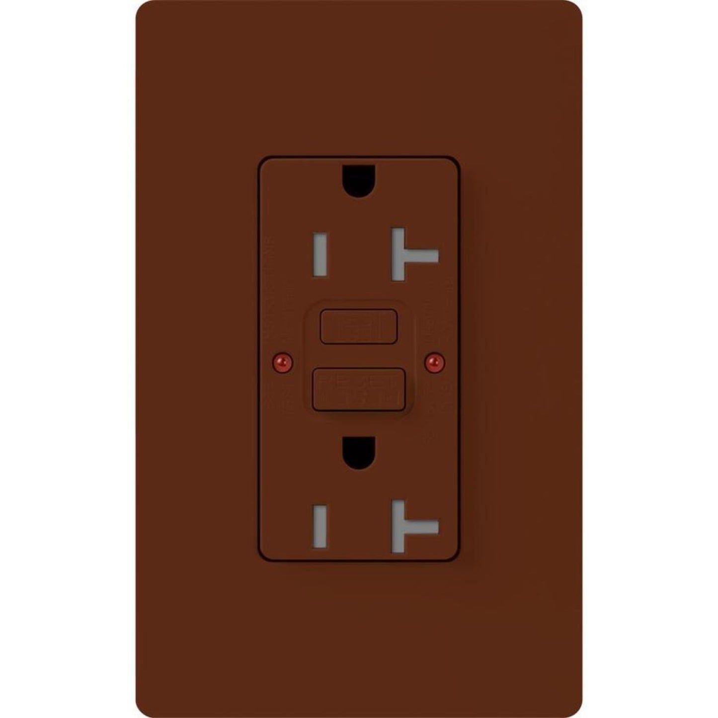 Lutron Tamper-Resistant Self Testing GFCI Receptacles - Satin Color 20A 125V | SCR-20-GFST-XX