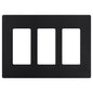Lutron Claro 3-Gang Screwless Wall Plate | SC-3