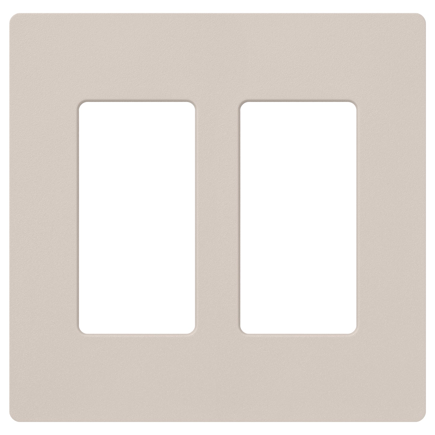 Lutron Claro 2-Gang Screwless Wall Plate | SC-2