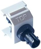 Fiber Jack - ST-Style | CON-1F-ST-WH