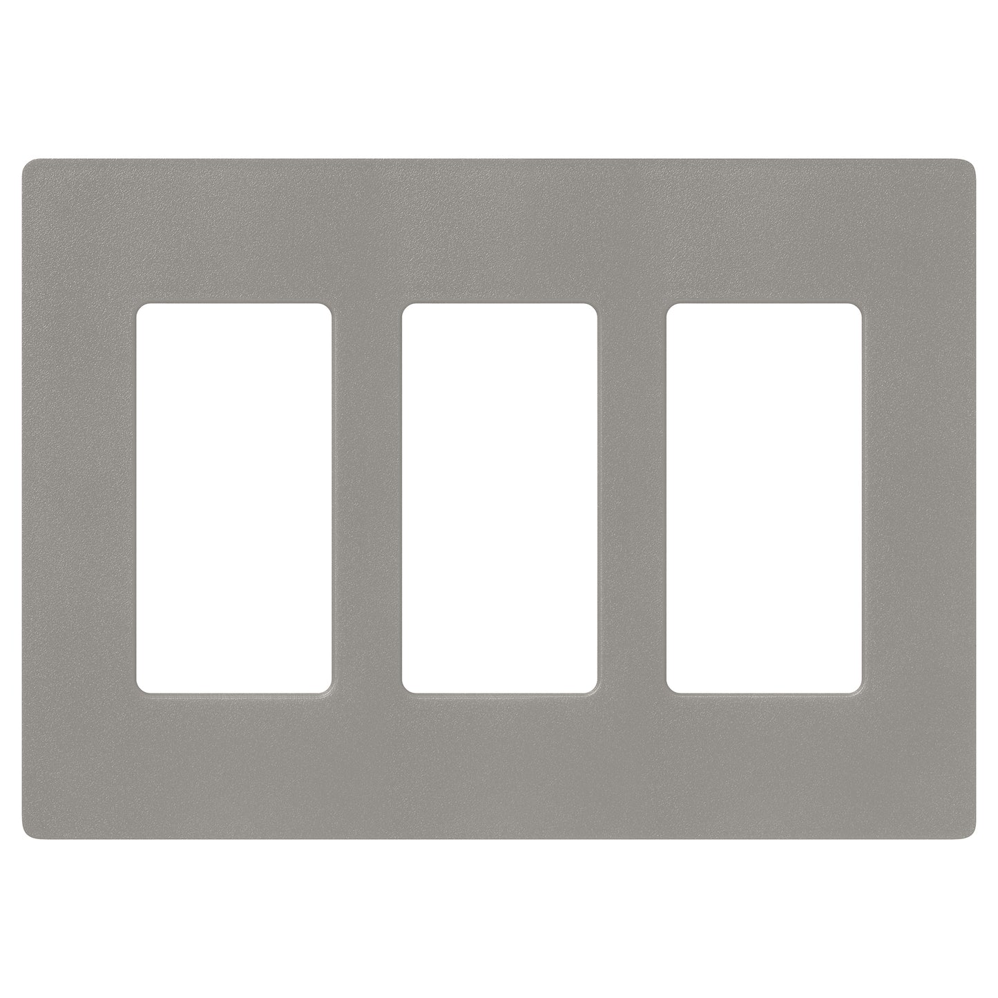 Lutron Claro 3-Gang Screwless Wall Plate | SC-3