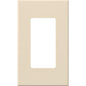 Lutron Nova T Single-Gang Wall Plate for Small Accessories | NT-R3-NFB