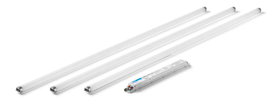 Ballast Retrofit Kit by C-Flex: T8H, 4FT, 3-Lamp (Case of 1 Kits), 4000K, EcoSystem Driver, 1% Dimming, ELD4T8H-3M40-1