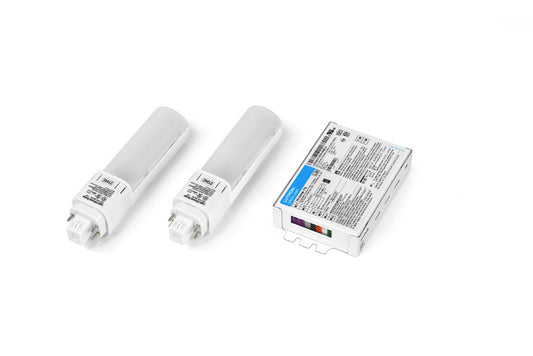 Ballast Retrofit Kit by C-Flex: Horizontal CFL, 2-Lamp (Case of 1 Kits), 3000K, 3-Wire Driver, 1% Dimming, 3LDHCF-2C30-1