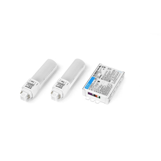 Ballast Retrofit Kit by C-Flex: Horizontal CFL, 2-Lamp (Case of 1 Kits), 3000K, 3-Wire Driver, 1% Dimming, 3LDHCF-2C30-1