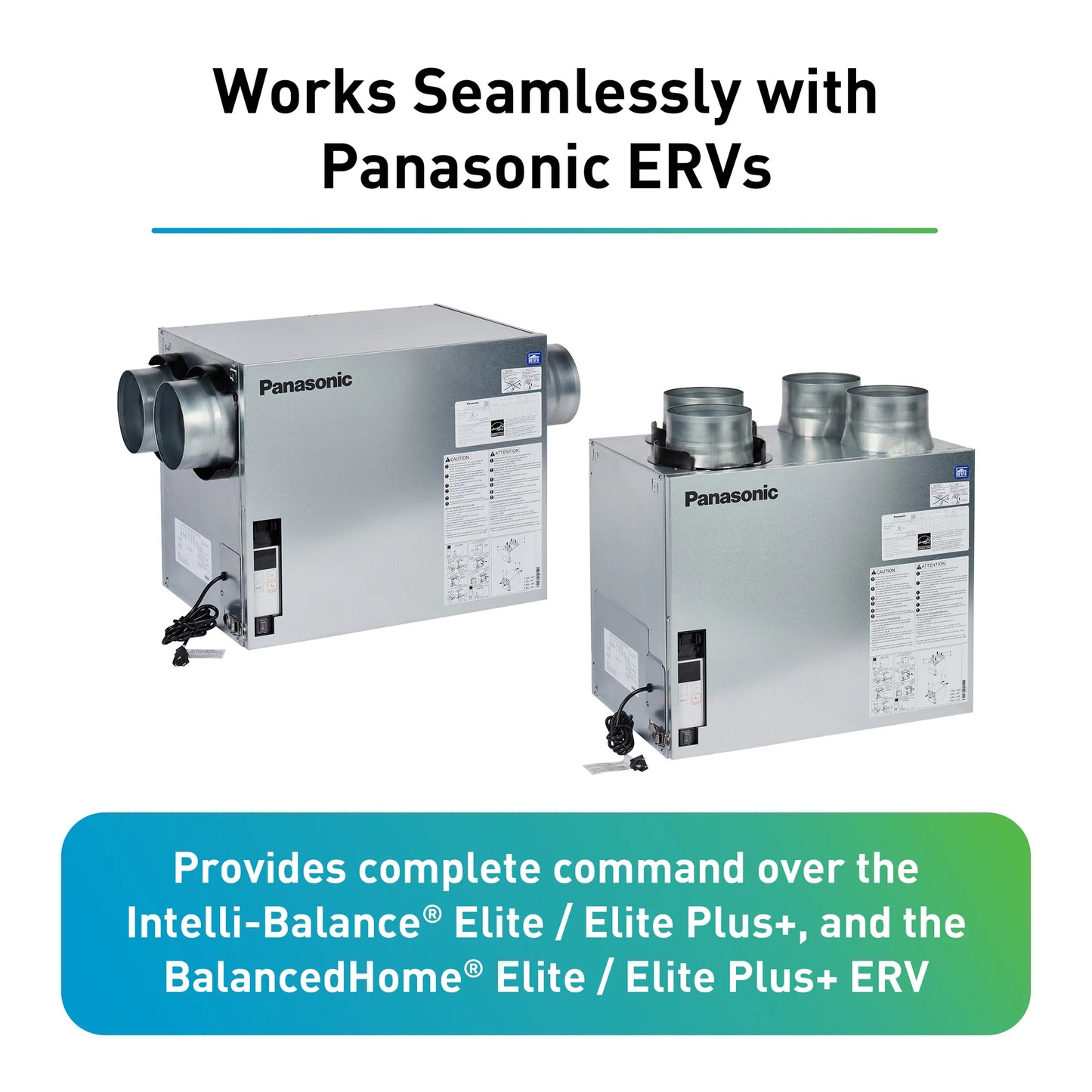 Panasonic Touchscreen LED Wall Control for Intelli-Balance & BalancedHome ERVs | FV-SCVE2