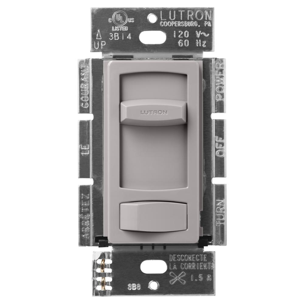 Lutron Skylark Contour Fan Control - Single Pole / 3-Way | CTFSQ-F