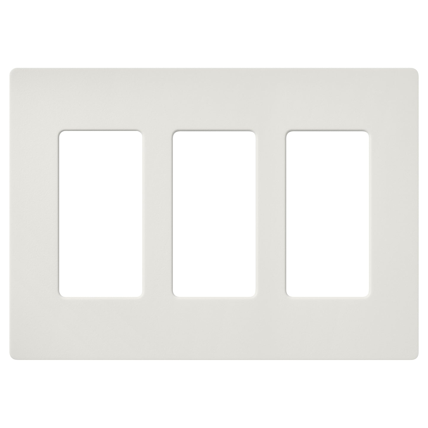 Lutron Claro 3-Gang Screwless Wall Plate | SC-3