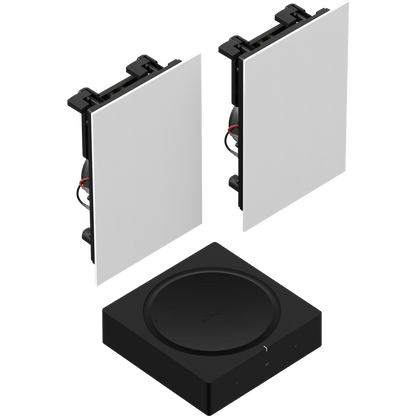 Sonos Sonance In-Wall Set with Sonos Amp + Sonance In-Wall Speaker Pair