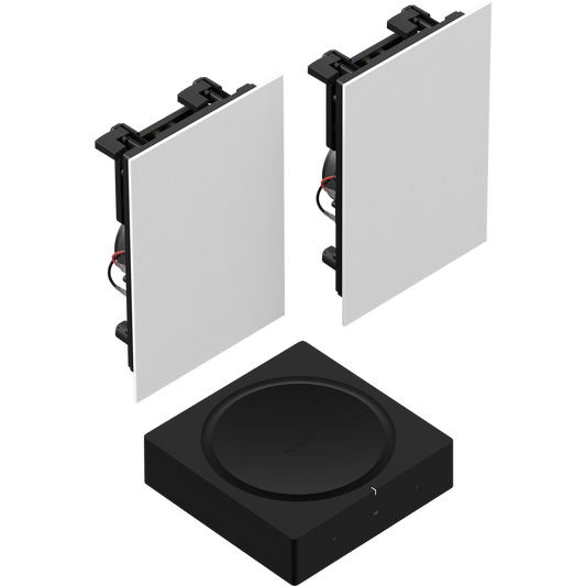 Sonos Sonance In-Wall Set with Sonos Amp + Sonance In-Wall Speaker Pair