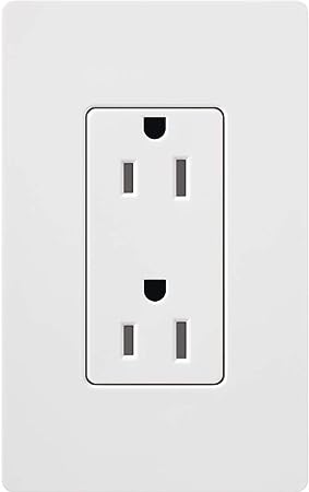 Lutron Receptacles - 15A 125V | CAR-15-XX