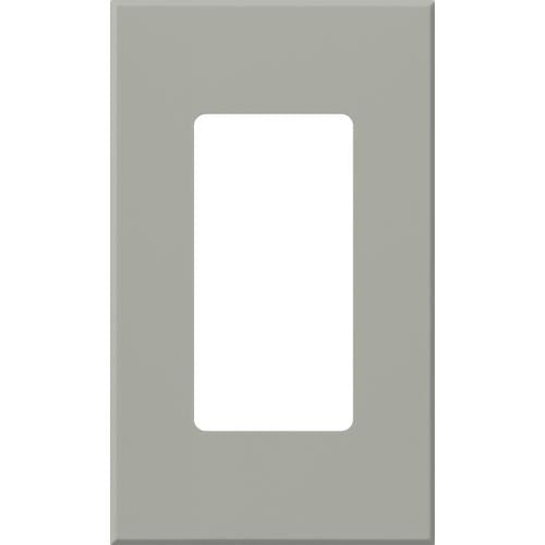 Lutron Nova T Single-Gang Wall Plate for Small Accessories | NT-R3-NFB