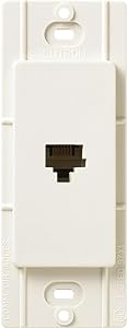 Lutron Single Telephon Jack - Satin Color | SC-PJ-XX