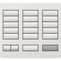 Replacement Faceplate for Lutron HomeWorks Tabletop 15 Button Keypad | LFK-T15RL