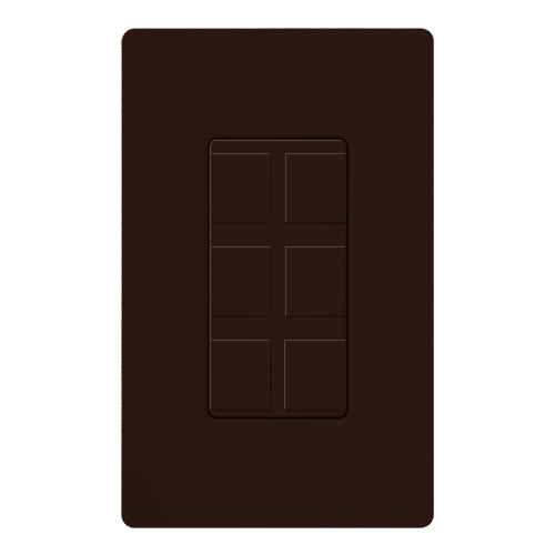 Lutron Field Customizable 6-Port Frame | CA-6PF-XX